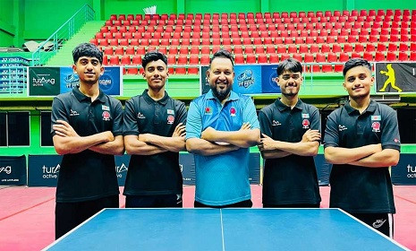 সাউথ এশিয়ান ইয়ুথ টেবিল টেনিসে বাংলাদেশের স্বর্ণ জয়