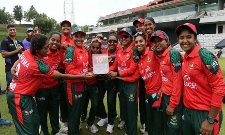 নারী ক্রিকেটে পাকিস্তানকে টপকাল বাংলাদেশ