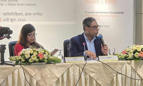‘প্রতিবন্ধী ব্যক্তিদের সঙ্গে আলোচনা করে সংশ্লিষ্ট আইন সংশোধন করা হবে’