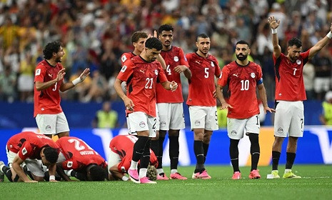 টাইব্রেকারে অস্ট্রেলিয়াকে হারিয়ে শেষ ষোলোয় মিসর