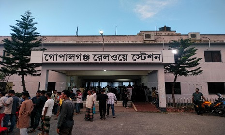 ঢাকা–গোপালগঞ্জ রুটে ট্রেন চলাচল শুরু