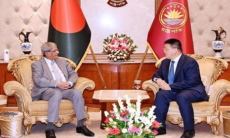 রাষ্ট্রপতিকে চীনে রাষ্ট্রীয় সফরের আমন্ত্রণ