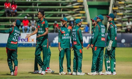 ত্রিদেশীয় সিরিজে বড় হার দিয়ে শুরু বাংলাদেশের