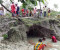 শ্যামনগর উপকূলীয় কালিন্দী নদীর বাঁধে ধ্বস
