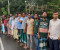 নগরকান্দায় বাসচাপায় নারীর মৃত্যুর প্রতিবাদে মানববন্ধন, স্পিড ব্রেকার স্থাপনার দাবি