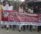 দিনাজপুরে বৃষ্টি উপেক্ষা করে গণঅধিকার পরিষদের বিক্ষোভ মিছিল