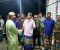 সালথায় গণঅধিকার পরিষদ নেতা ফারুক ফকিরের পূজা মন্ডপ পরিদর্শণ