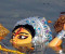 চোখের জলে প্রতিমা বিসর্জন, শেষ হলো শারদীয় দুর্গোৎসব