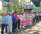 কাপ্তাইয়ে ৩ দফা দাবি ও ন্যাক্কারজনক হামলার প্রতিবাদে শিক্ষকদের মানববন্ধন