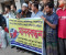 গোপালগঞ্জ-ঢাকা রুটে রেল চলাচলের দাবিতে মানববন্ধন