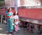 সরকারি স্কুলের দেয়ালের নিচ দিয়ে চলাচল করছে আটকে পড়া ৬ পরিবার