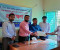 কাপ্তাইয়ে এলএফজি সদস্যদের মাঝে প্রাণিসম্পদ দপ্তরের উপকরণ হস্তান্তর