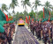শ্যামনগরে নীলডুমুর ১৭ বিজিবি কতৃক আটককৃত মাদকদ্রব্য ধ্বংস