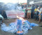 শ্যামনগরে অবৈধ কারেন্ট জাল জব্দ, আগুনে পুড়িয়ে বিনষ্ট