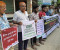 চাটমোহরে জীবাশ্ম জ¦ালানির নতুন প্রকল্প না করার দাবিতে মানববন্ধন