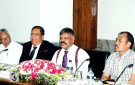 মঙ্গলবার সকালে রাজধানীর সিরডাপ জাতীয় মানবাধিকার কমিশন (এনএইচসি) ও বাংলাদেশ আদিবাসী ফোরাম (বিআইপিই) আয়োজিত ‘আদিবাসী অধিকার উপলদ্ধি এবং আইএলও কনভেনশন, ১৬৯’ শীর্ষক সেমিনারে বক্তব্য রাখেন জাতীয় মাবনাধিকার
